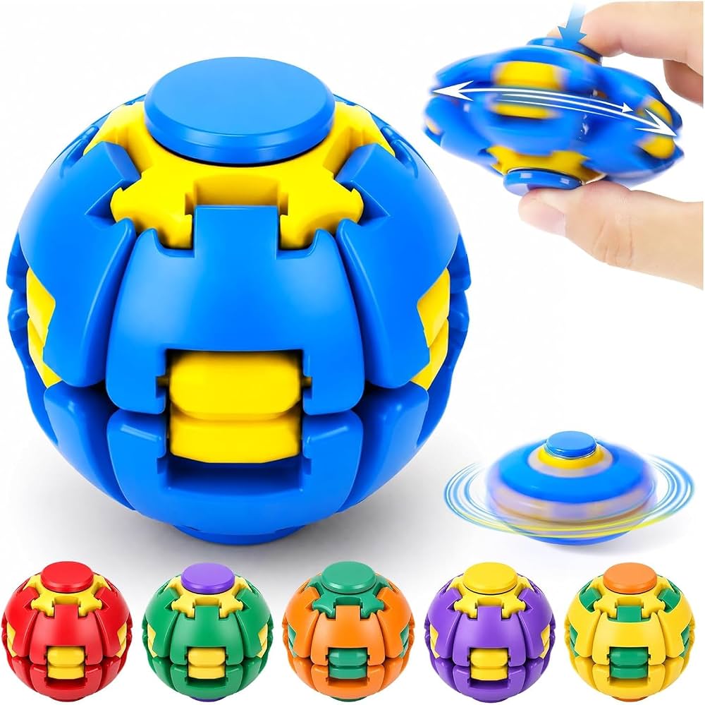 Transforming Ball Spinner Toy